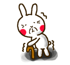 Shy Bunny sticker #7451768