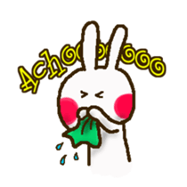 Shy Bunny sticker #7451769
