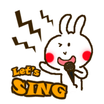 Shy Bunny sticker #7451771