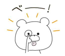 Sticker.bear sticker #7452076