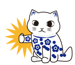 Turkey-made Cat Figurine sticker #7452240