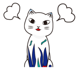 Turkey-made Cat Figurine sticker #7452249