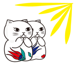 Turkey-made Cat Figurine sticker #7452250