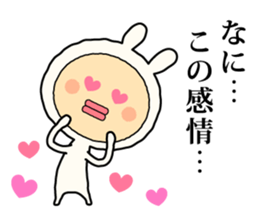 Henteko-rabbit sticker #7452618