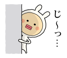 Henteko-rabbit sticker #7452628