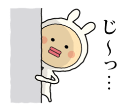Henteko-rabbit sticker #7452628