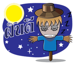 Scarecrow Family sticker #7452989