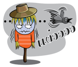 Scarecrow Family sticker #7452993
