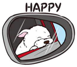 0.5mm Maltese sticker #7453116