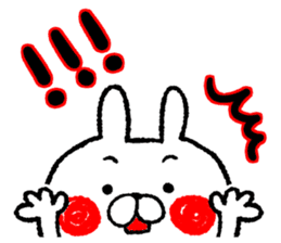 Frequently used words rabbit sticker #7453525