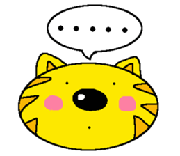 Mr.Tiger of a cat sticker #7453946