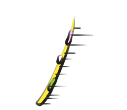 funny Three Colored Dumplings(eng) sticker #7454231