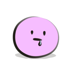 funny Three Colored Dumplings(eng) sticker #7454232