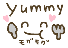 Message that can be used. Deco style sticker #7454432