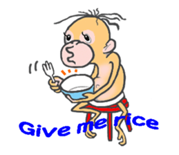 Orangutan sticker #7454858