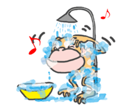 Orangutan sticker #7454884