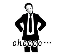 Japanese classical comedy All NOUMEN sticker #7455198