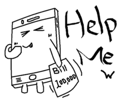 Smartphone Brother sticker #7455575