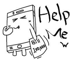 Smartphone Brother sticker #7455575