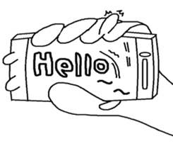 Smartphone Brother sticker #7455582