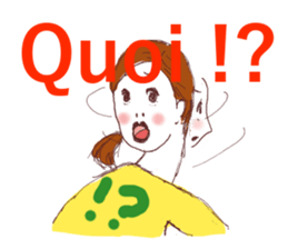 girls around 40s....? in french sticker #7455757