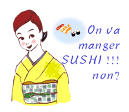 girls around 40s....? in french sticker #7455766