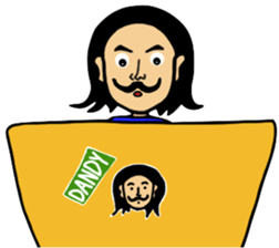 Dandy Guy sticker #7455879