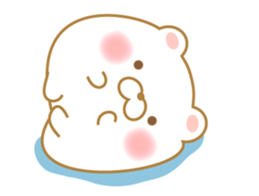 chubby animal sticker #7455933
