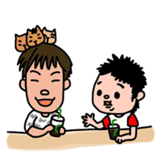 DON-kun&CAPYBARA-chan Ver.free sticker #7456017