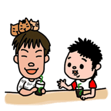 DON-kun&CAPYBARA-chan Ver.free sticker #7456017
