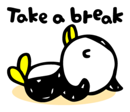 The Penguin Brothers  Pinkie & Chitchi 4 sticker #7456055