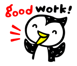 The Penguin Brothers Pinkie & Chitchi 4 sticker #7456063