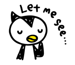 The Penguin Brothers  Pinkie & Chitchi 4 sticker #7456068