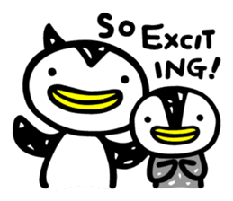 The Penguin Brothers Pinkie & Chitchi 4 sticker #7456089