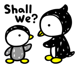 The Penguin Brothers  Pinkie & Chitchi 4 sticker #7456091