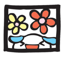 Greetings from a window sticker #7456208