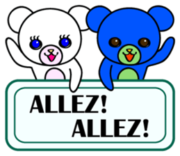 The little French bears "Lola&Enzo"Part2 sticker #7456237