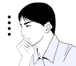 Every day of narikiridanjyo for men No.2 sticker #7456326