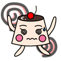 pudding!pudding!pudding! sticker #7456337