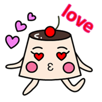 pudding!pudding!pudding! sticker #7456339