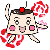 pudding!pudding!pudding! sticker #7456343