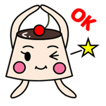 pudding!pudding!pudding! sticker #7456346