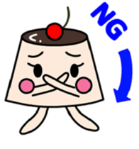 pudding!pudding!pudding! sticker #7456347