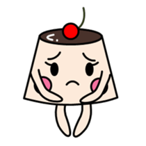 pudding!pudding!pudding! sticker #7456350