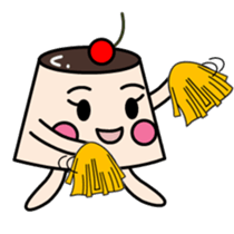pudding!pudding!pudding! sticker #7456353