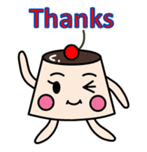 pudding!pudding!pudding! sticker #7456361