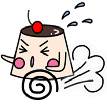 pudding!pudding!pudding! sticker #7456364