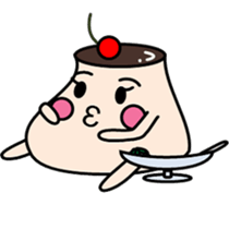 pudding!pudding!pudding! sticker #7456366