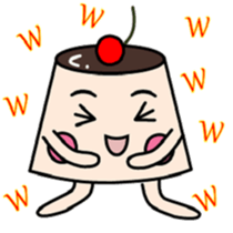 pudding!pudding!pudding! sticker #7456367