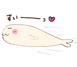 Lovely beluga sticker #7456404